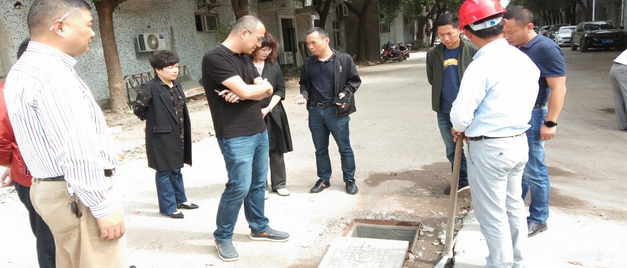 88858cc永利官网科技工业园“污水零直排”推进事情，实地勘探