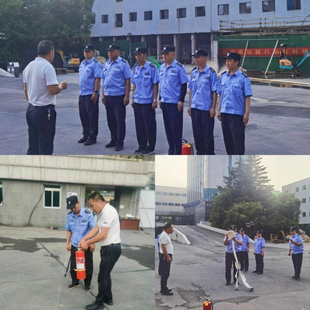 88858cc永利官网文创集团旗下安徽老广电355立异中心项目开展安保职员消防清静专项培训